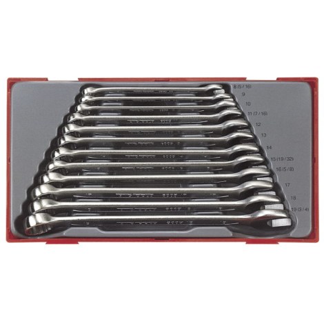 Kiintoavainsarja Teng Tools TT1236; 12 kpl.