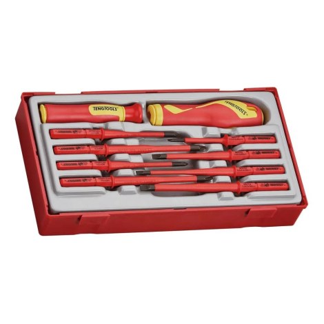 Ruuvimeisselisetti Teng Tools TTV710N; 10 kpl.