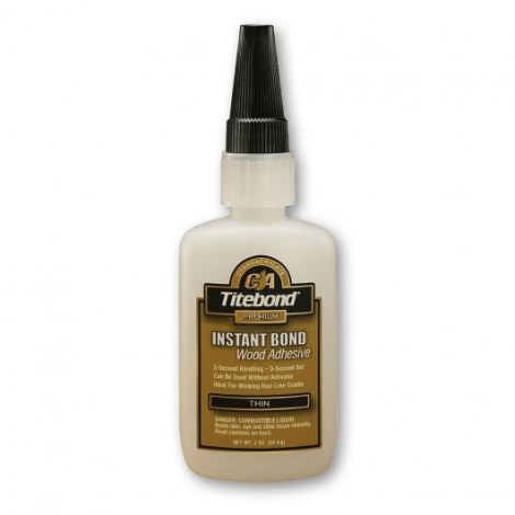 Pikaliima yleiskäyttöön Titebond Instant Bond Thin; 56,8 ml