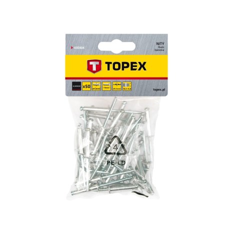 Niitit Topex 43E404; 4,0x16 mm; 50 kpl.