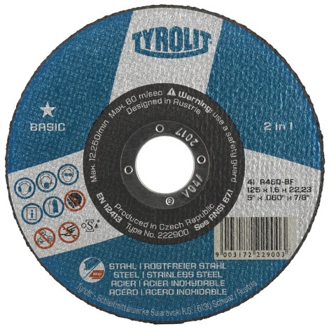 Hiova katkaisulaikka Tyrolit; Ø150x1,6 mm; 1 kpl.