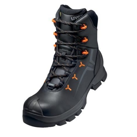 Työkengät UVEX 2 Vibram 6530/3 S3 CI HI HRO SRC; 46; musta