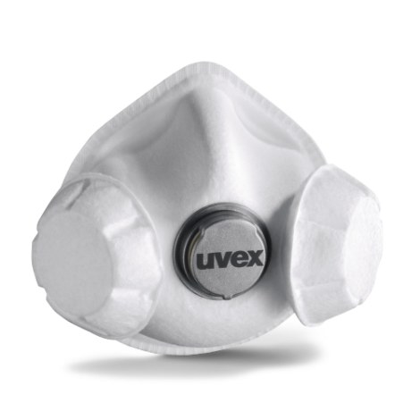 Hengityssuojain venttiilillä UVEX Silv-Air 7333; FFP3; 1 kpl.