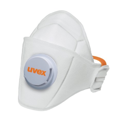 Hengityssuojain venttiilillä UVEX Silv-Air premium 5210; FFP2; 3 kpl.
