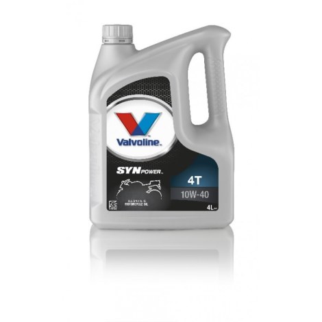 Öljy Valvoline SYNPOWER 4T 10W40; 4 L