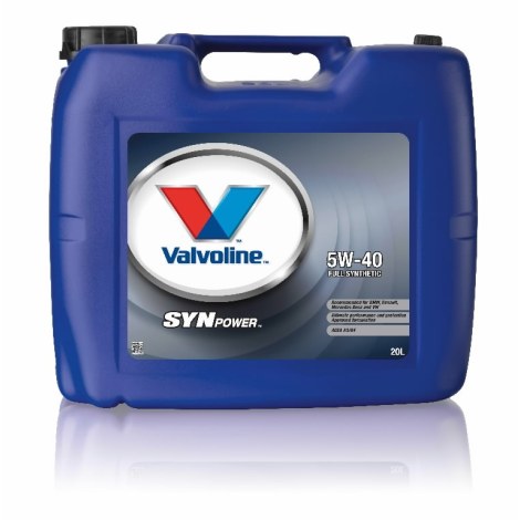 Öljy Valvoline SYNpower 5W40; 20 l