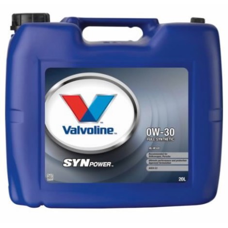 Öljy Valvoline SYNPOWER XL-III C3 0W30; 20 l