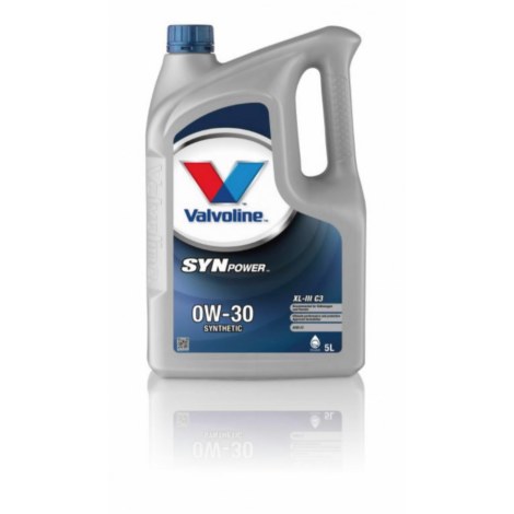 Öljy Valvoline SYNPOWER XL-III C3 0W30; 5 l