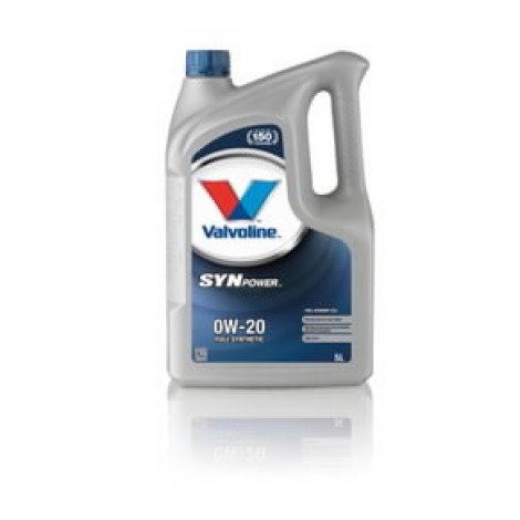 Öljy Valvoline SYNPOWER DX1 0W20; 5 l