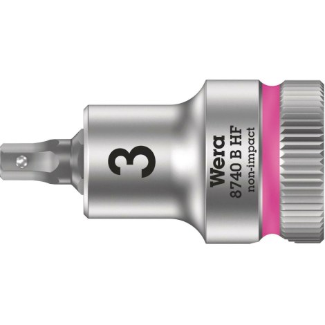 Kuusiohylsy Wera WE05003030001; HEX-plus; 3/8''; 3x35 mm