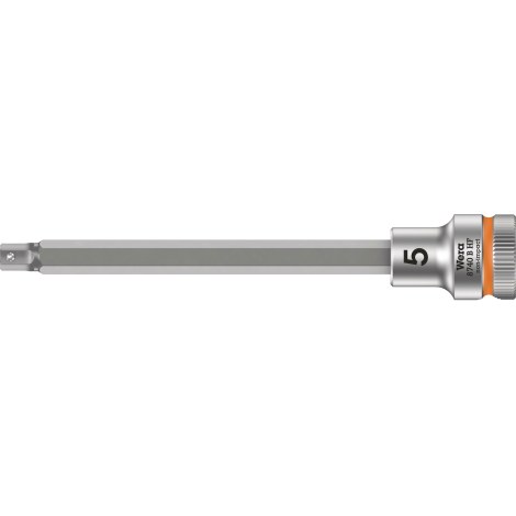 Kuusiohylsy Wera WE05003034001; HEX-lus; 3/8''; 5x107 mm