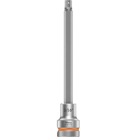 Kuusiohylsy Wera WE05003086001; HEX-plus; 3/8''; 3/16''x107 mm