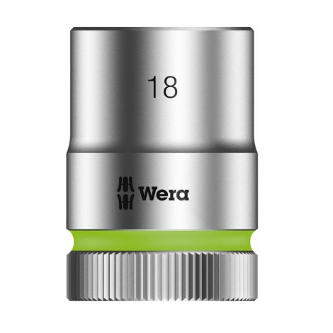 Kuusiohylsy Wera WE05003609001; 1/2''; 18 mm