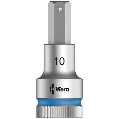 Kuusiohylsy Wera WE05003825001; HEX; 1/2''; 10x60 mm