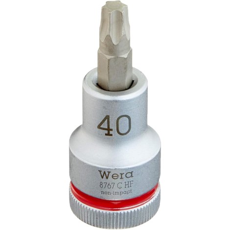 Kuusiohylsy Wera WE05003834001; TORX; 1/2''; 40x60 mm