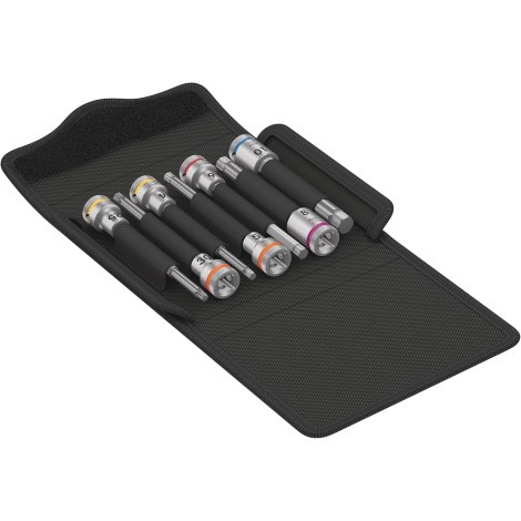 Kärki ja hylsysarja Wera WE05004176001; Torx; 7 kpl.