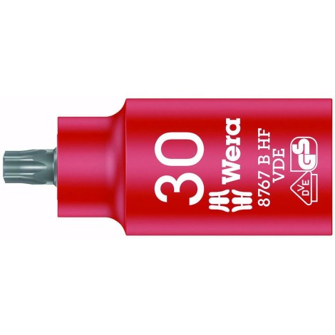 Kuusiohylsy Wera WE05004923001; TORX; VDE; 3/8''; 30X55 mm
