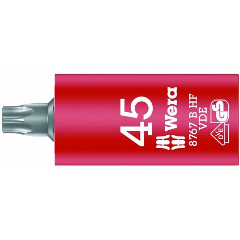 Kuusiohylsy Wera WE05004925001; TORX; VDE; 3/8''; 45x59 mm