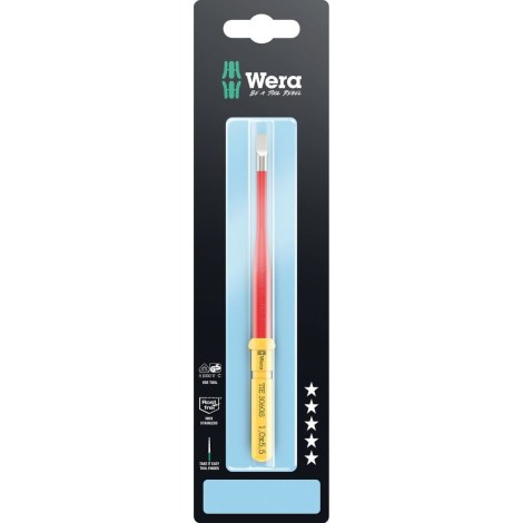 Ruuvimeisseli Wera WE05006579001; VDE; SL1x5,5; 157 mm