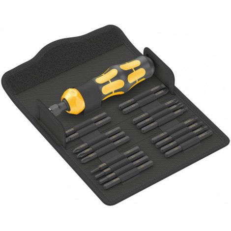 Ruvimeisseli Wera Kraftform Kompakt 900 Set 1 + ruuvivääntimen päät
