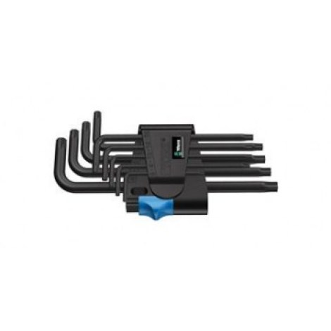 Kuusiokoloavain Wera TORX 967 L/9; TX8-TX40