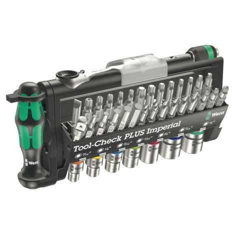 Työkalusarja  Wera Tool-Check PLUS Imperial; 39 kpl.