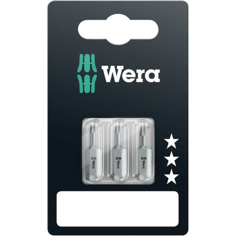 Urakärki Wera 840/1 Z; HEX-Plus; 2/2,5/3 mm; 25 mm; 3 kpl.