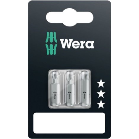 Urakärki Wera 867/1 Standard; TX25/TX30/TX40; 25 mm; 3 kpl.; läpipainopakkaus