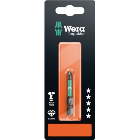 Urakärki Wera 867/4 Impaktor; TX25; 50 mm; 1 kpl.; läpipainopakkaus