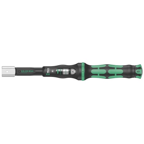 Momenttiavain Wera Click-Torque X 1; 9x12 mm; 2,5-25 Nm