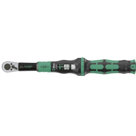 1/4'' momenttiavain Wera WE05075691001; 2,5-25 Nm