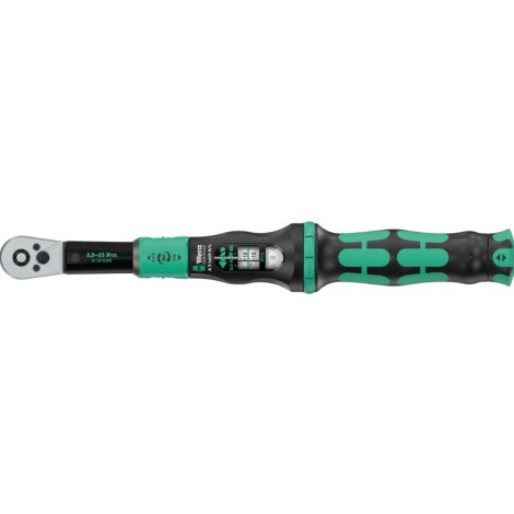 1/4'' momenttiavain Wera WE05075693001; 2,5-25 Nm