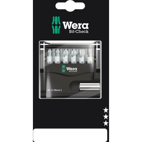Tarvikesarja Wera WE05136391001; PH; PZ; TX; 12 kpl.