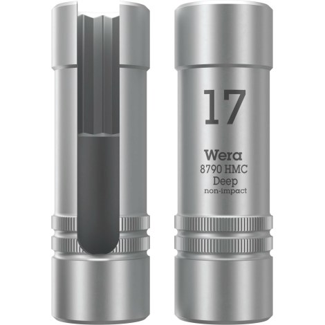 Kuusiohylsy Wera WE05138007001; 8790 HMC; Hex 1/2''; 17x76 mm