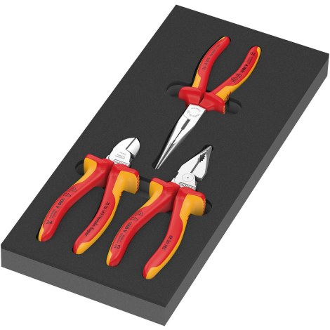 Pihtisetti Wera WE05150184001; Knipex; VDE; 3 kpl.