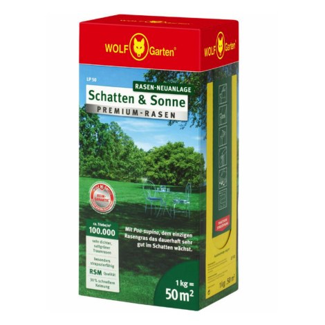 Nurmikon siemenet Wolf Garten LP 50; 1 kg
