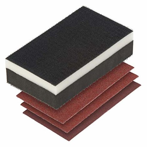 Hiomasieni Wolfcraft; 125x70x35 mm; P60/80/120