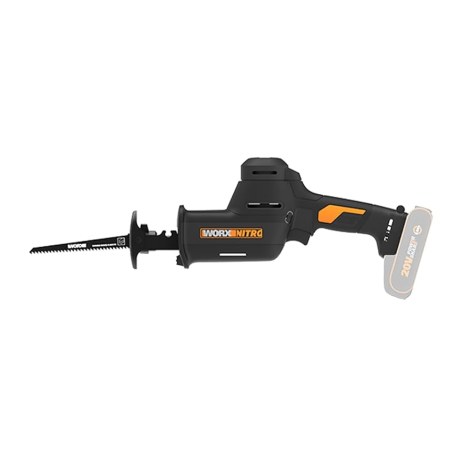 Akkupuukkosaha Worx WX501.9; 20 V (ilman akkua ja laturia)