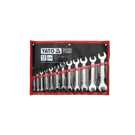 Yhdistelmäavainsarja Yato YT-0381; 6-32 mm; 12 kpl.