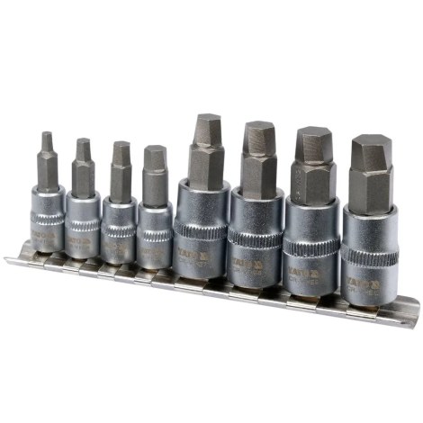 Ruuvinulosvetimet Yato YT-04580; 8 kpl.