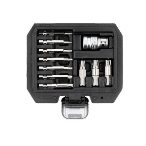 Ruuvinulosvetimet Yato YT-04582; 11 kpl.