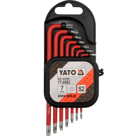 Hylsyavainsarja  Yato YT-0562; Torx; 7 kpl.