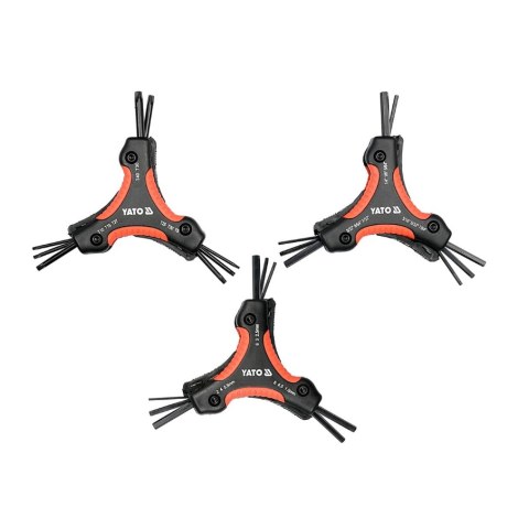 Kuusiokoloavain Yato YT-05644; 26 kpl.