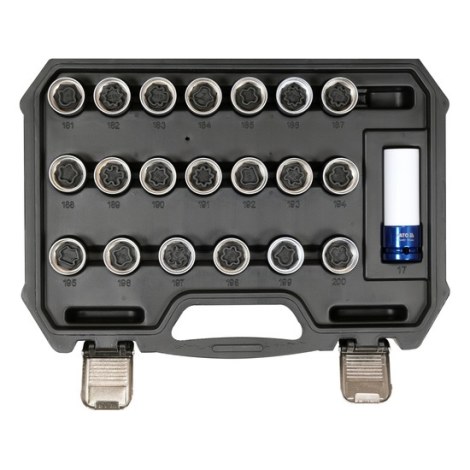 Hylsysarja  Yato YT-060306; 21 kpl.