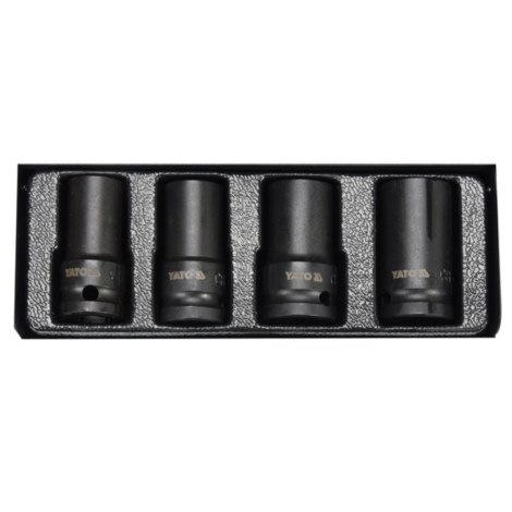 Ruuvinulosvetimet Yato YT-06030; 1/2''; 17-26 mm; 4 kpl.