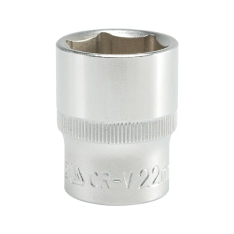 Kuusiohylsy Yato YT-1215; 1/2''; 22 mm