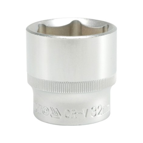 Kuusiohylsy Yato YT-1220; 1/2''; 32 mm
