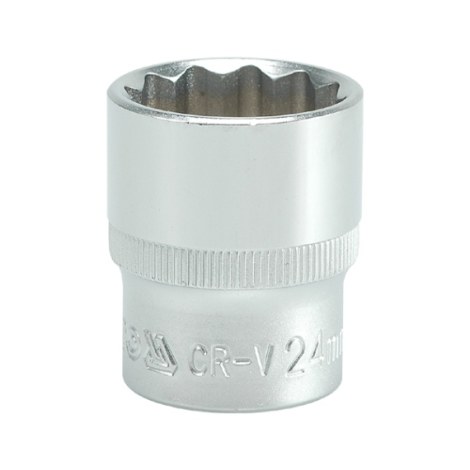 Kuusiohylsy Yato YT-1286; 1/2''; 24 mm