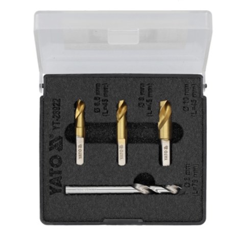 Pistehitsauksen poranterä Yato YT-28922; 4 kpl.