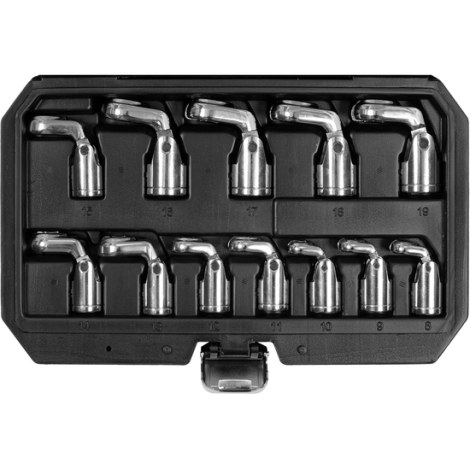 Yhdistelmäavainsarja Yato YT-38550; 3/8''; 8-19 mm; 12 kpl.